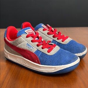 PUMA Kids Gv Special Nm Lace Up Sneakers Shoes Casual - Grey, size 9